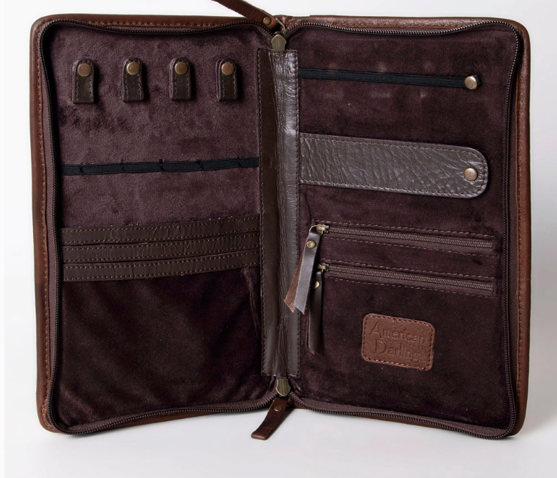 American Darling Jewelry Case Genuine Western Leather Women Bag