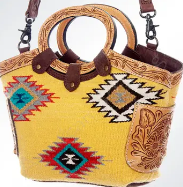American Darling Tote Genuine Western Leather Women